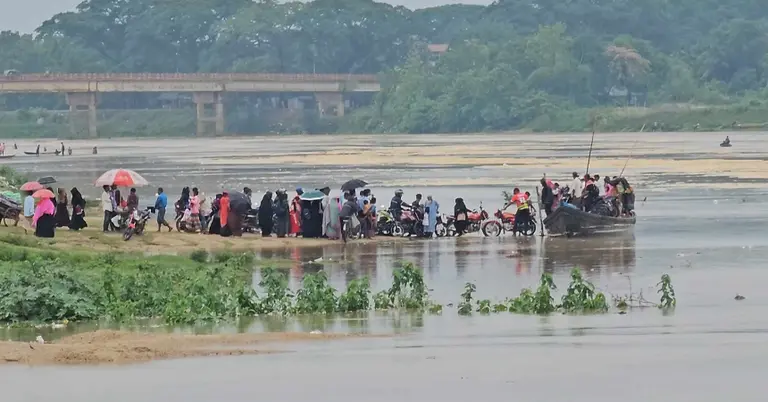 সোমেশ্বরী নদীর পানি
